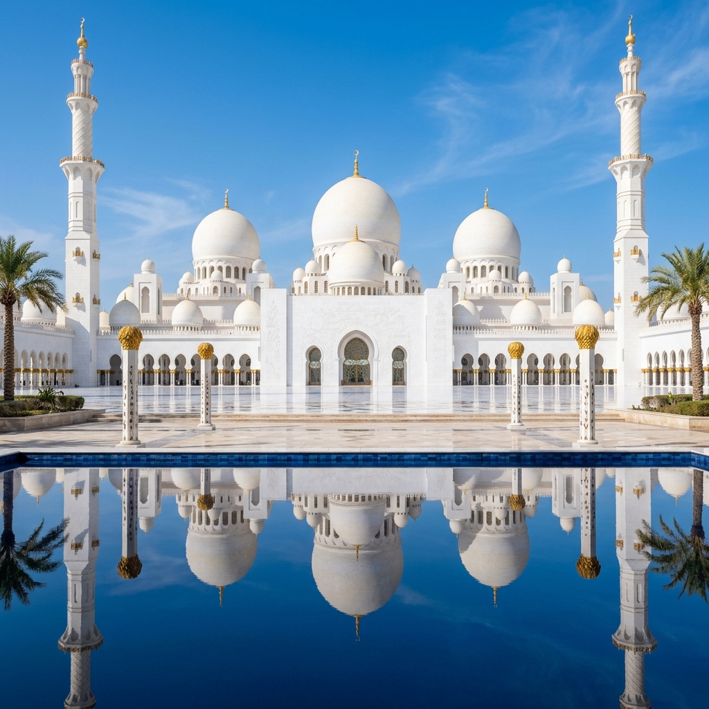 Abu Dhabi Excursion | Grand Mosques & Royal Palaces