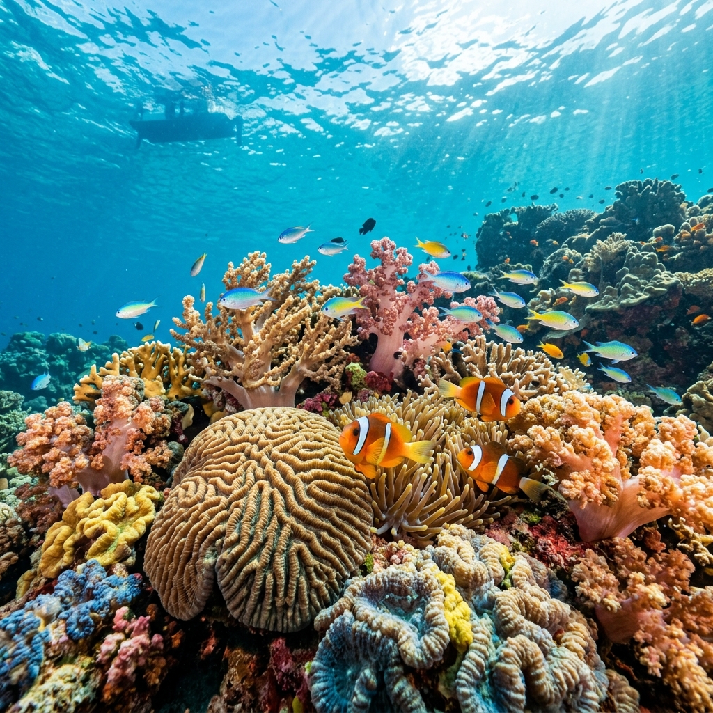 Elephant Beach snorkeling and coral reef adventure
