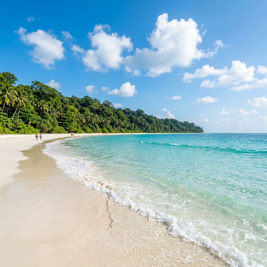 Radhanagar Beach on Havelock Island, Andaman