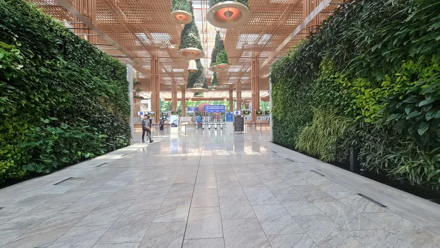 Kempegowda International Airport Terminal 2 Garden Architecture Bengaluru