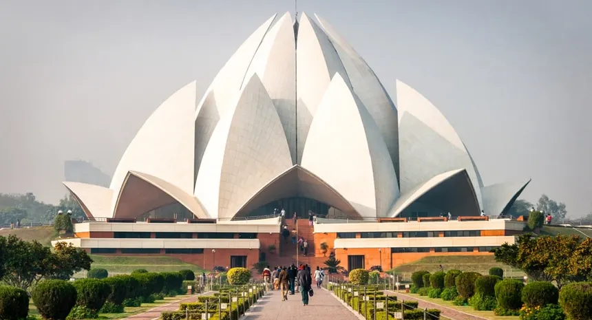 Lotus Temple Gardens and White Petals Delhi