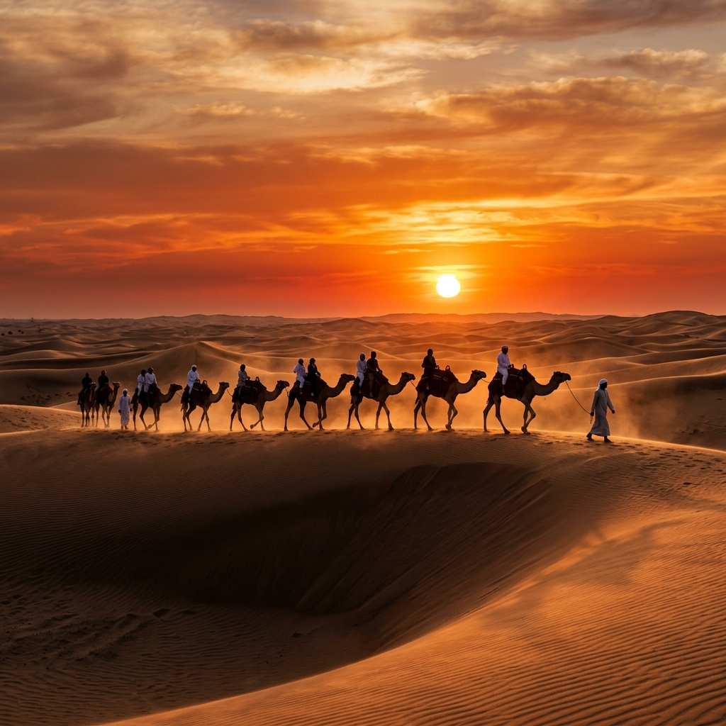 Iconic Dubai & Thrilling Desert Safari