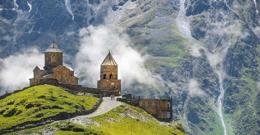 Kazbegi Mountains & Ananuri Fortress