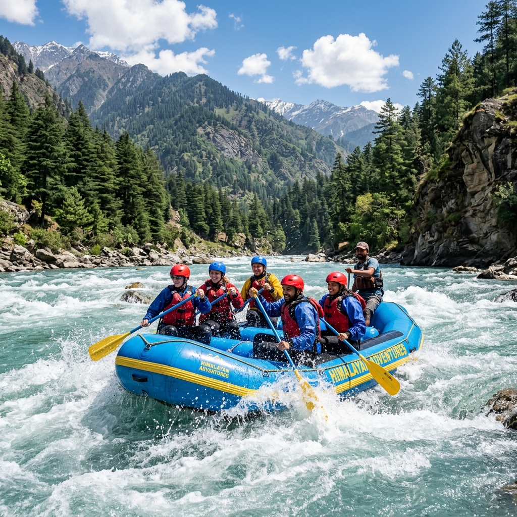 River Rafting Kullu Beas River