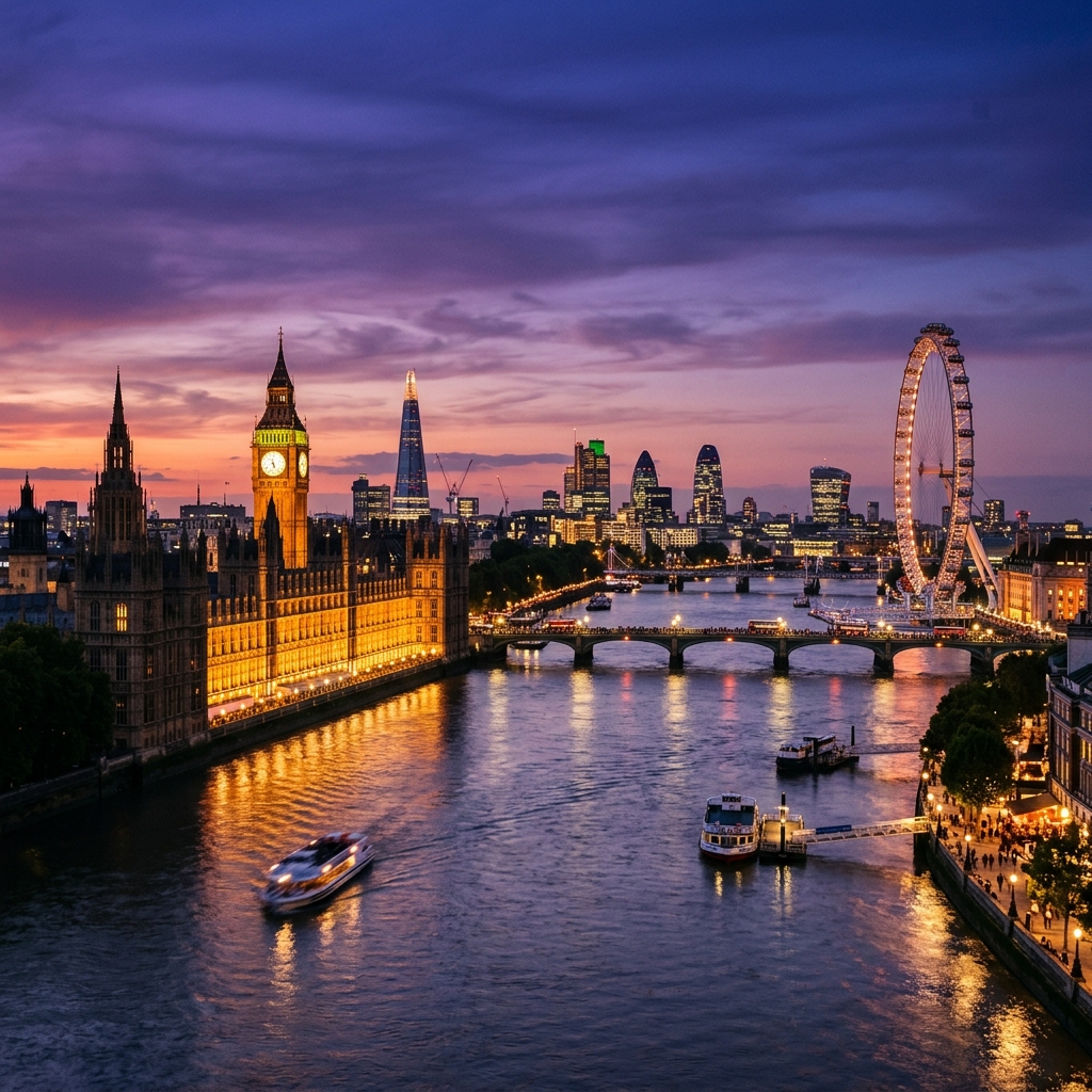 Arrival & London City Welcome Tour