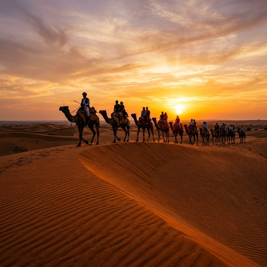 Sam Sand Dunes Camel Safari Jaisalmer