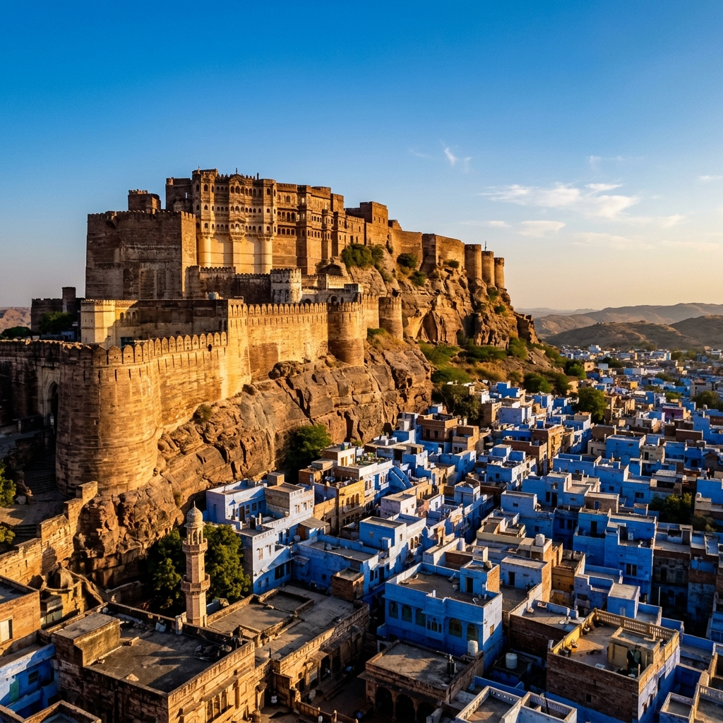 Mehrangarh Fort Jodhpur Blue City